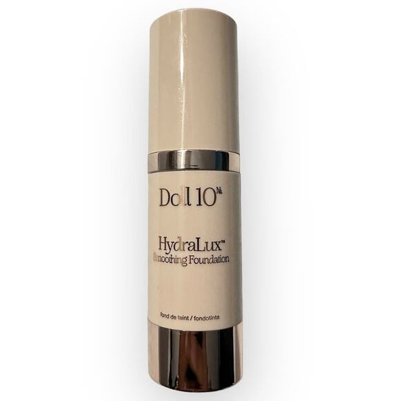 Doll 10 HydraLux Smoothing Foundation TAN 30 ml. / 1 oz. NEW Without Box - Picture 2 of 5